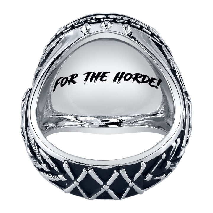 World of Warcraft X RockLove Horde Signet Ring