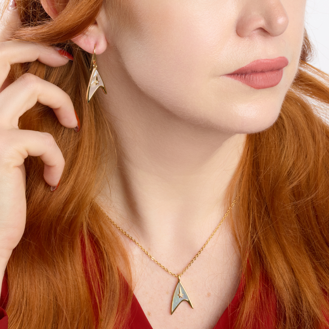 Star Trek X RockLove 60th Anniversary Diamond Necklace