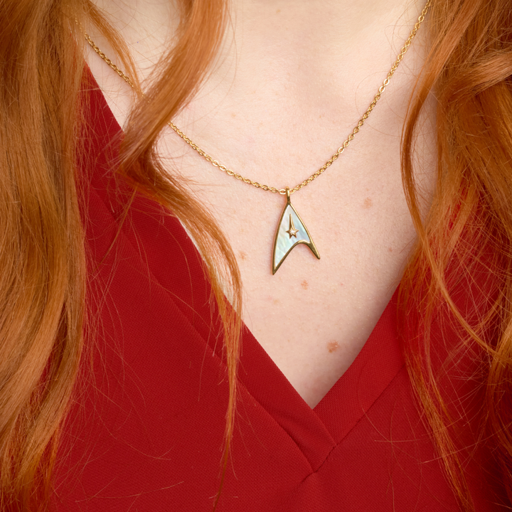 Star Trek X RockLove 60th Anniversary Diamond Necklace