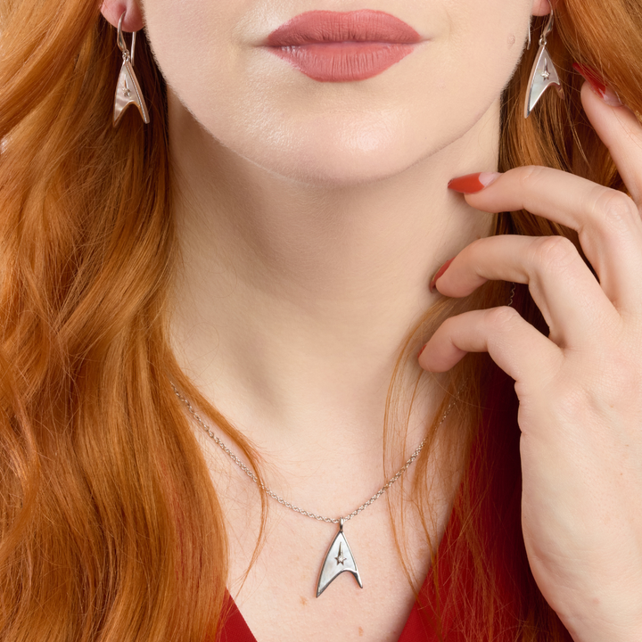 Star Trek X RockLove 60th Anniversary Diamond Necklace