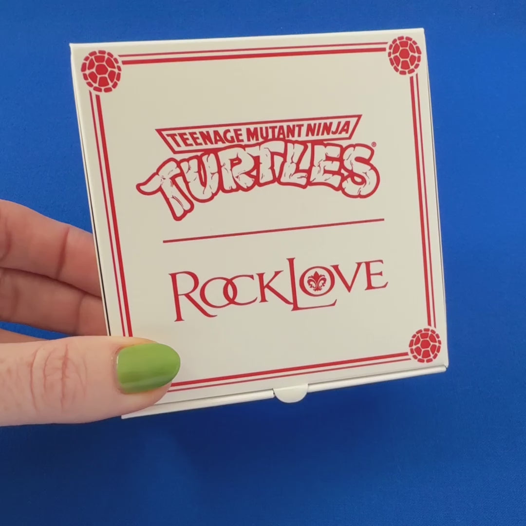 Teenage Mutant Ninja Turtles X RockLove Sewer Lid Hoop Earrings