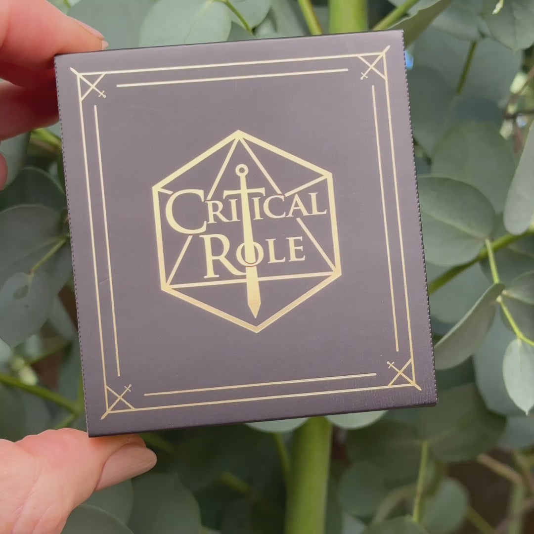 Critical Role X RockLove Fjord Stone Wedding Ring