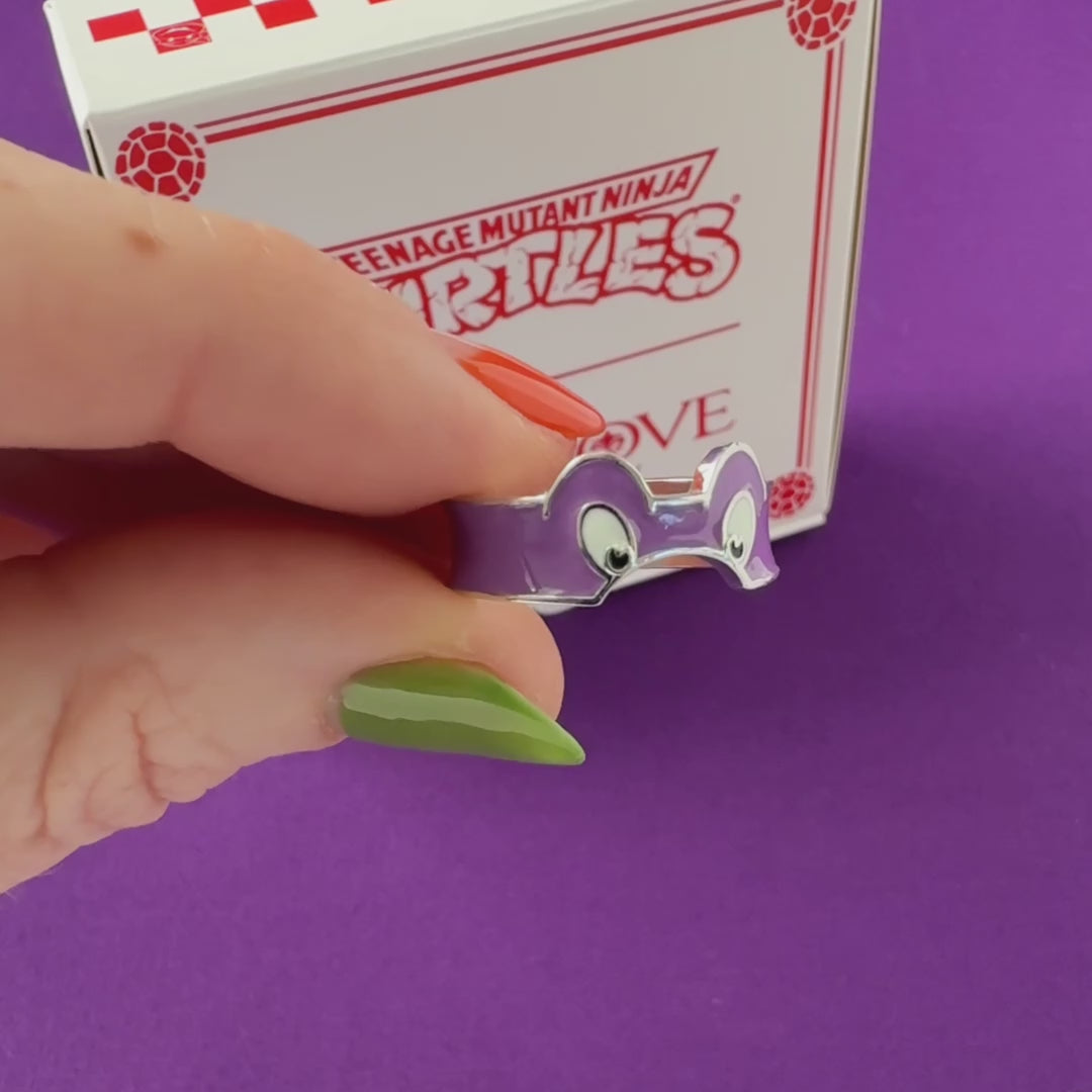 Teenage Mutant Ninja Turtles X RockLove Donatello Mask Ring