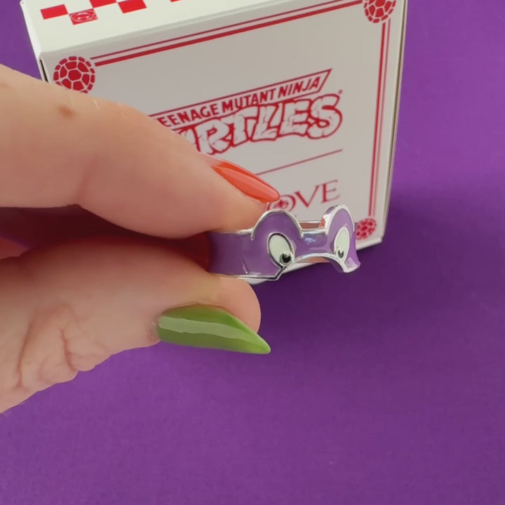 Teenage Mutant Ninja Turtles X RockLove Donatello Mask Ring