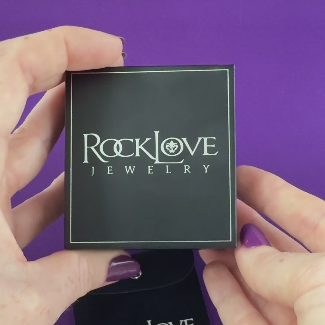 RockLove Boo-Tique Shy Skeleton Necklace