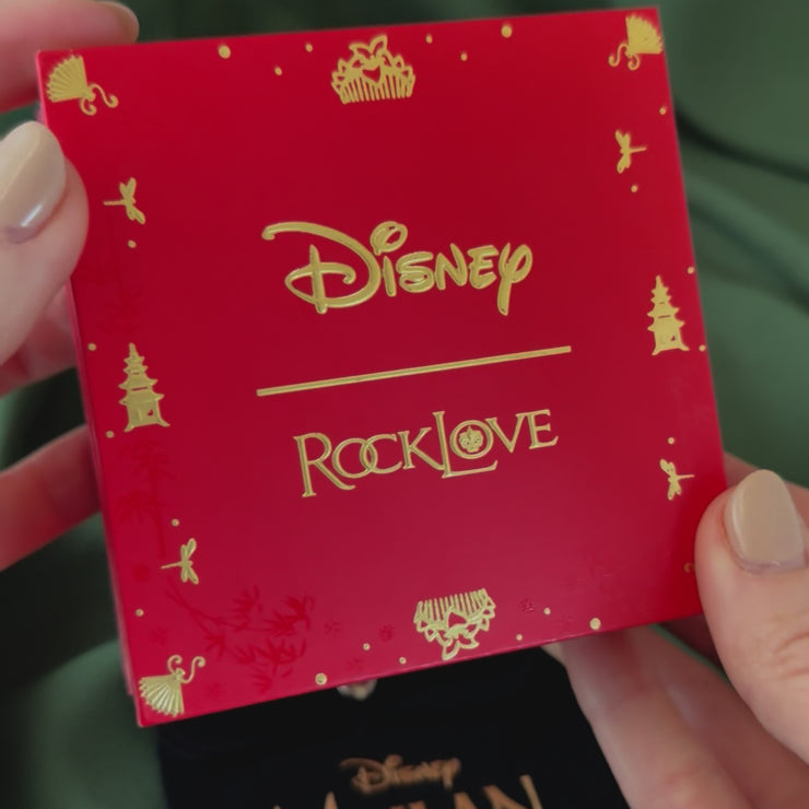 Disney X RockLove MULAN Good Luck Cri-Kee Necklace - RockLove Jewelry