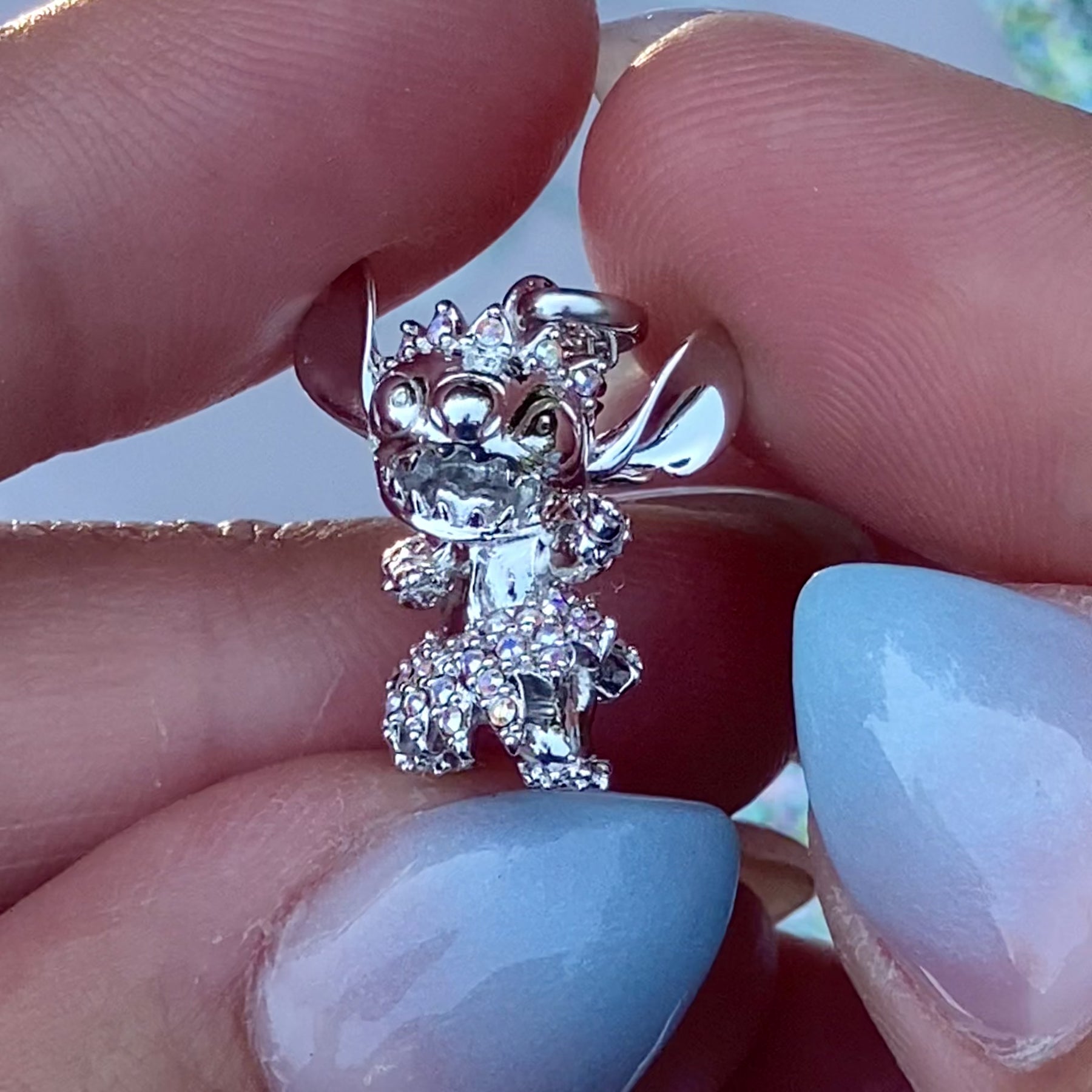 Stitch ring.  Disney jewelry, Engagement rings, Stitch jewelry