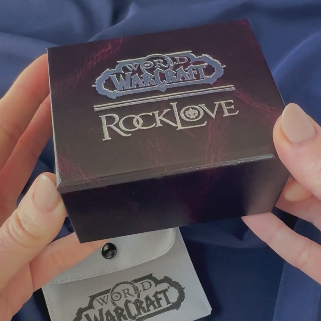 World of Warcraft X RockLove Alliance Signet Ring