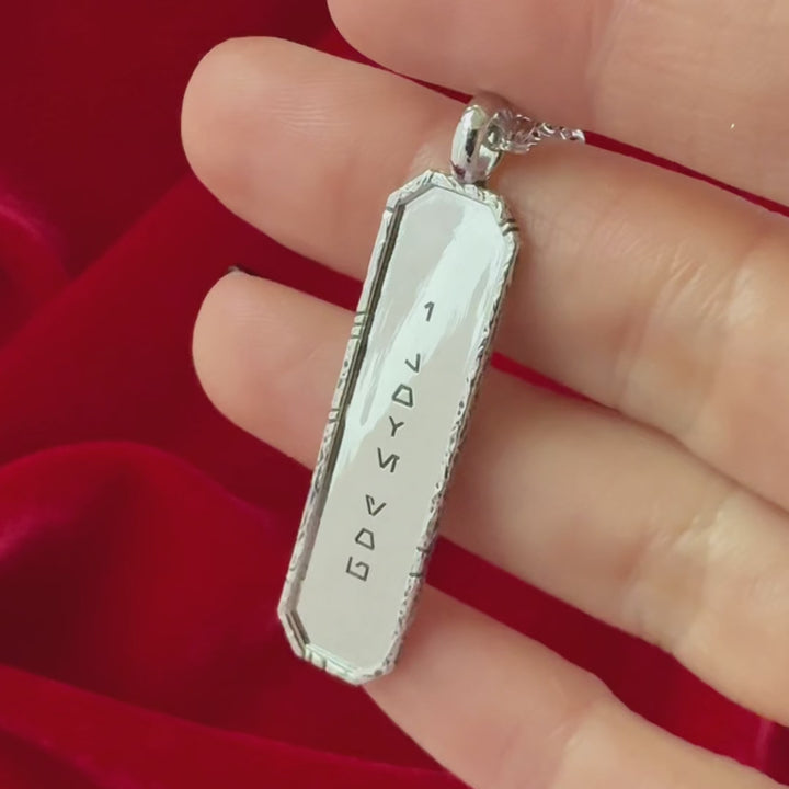 STAR WARS X RockLove GALACTIC FORGE I Love You Necklace
