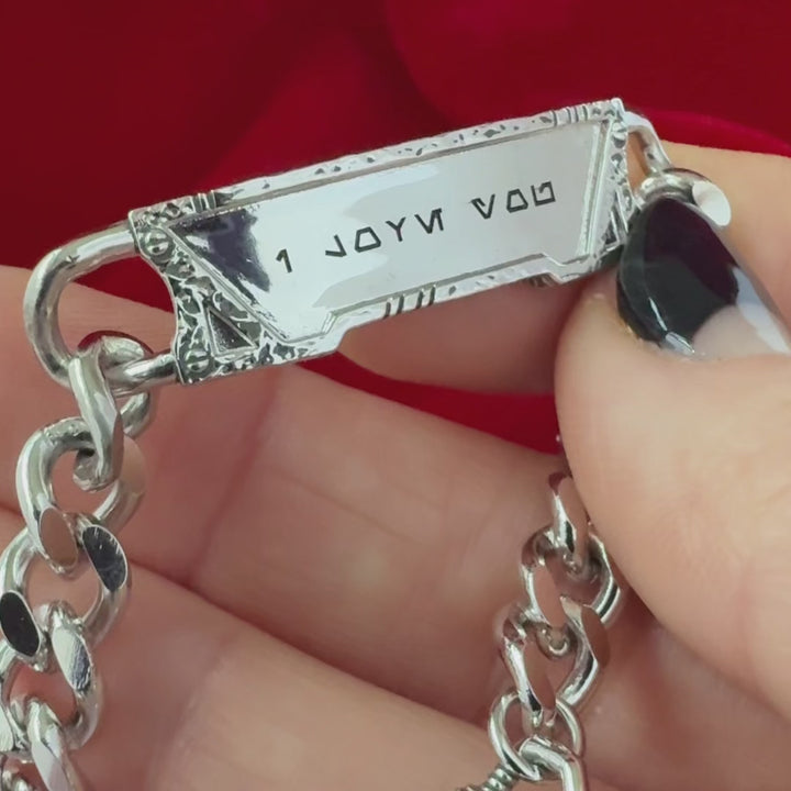 STAR WARS X RockLove GALACTIC FORGE I Love You Bracelet