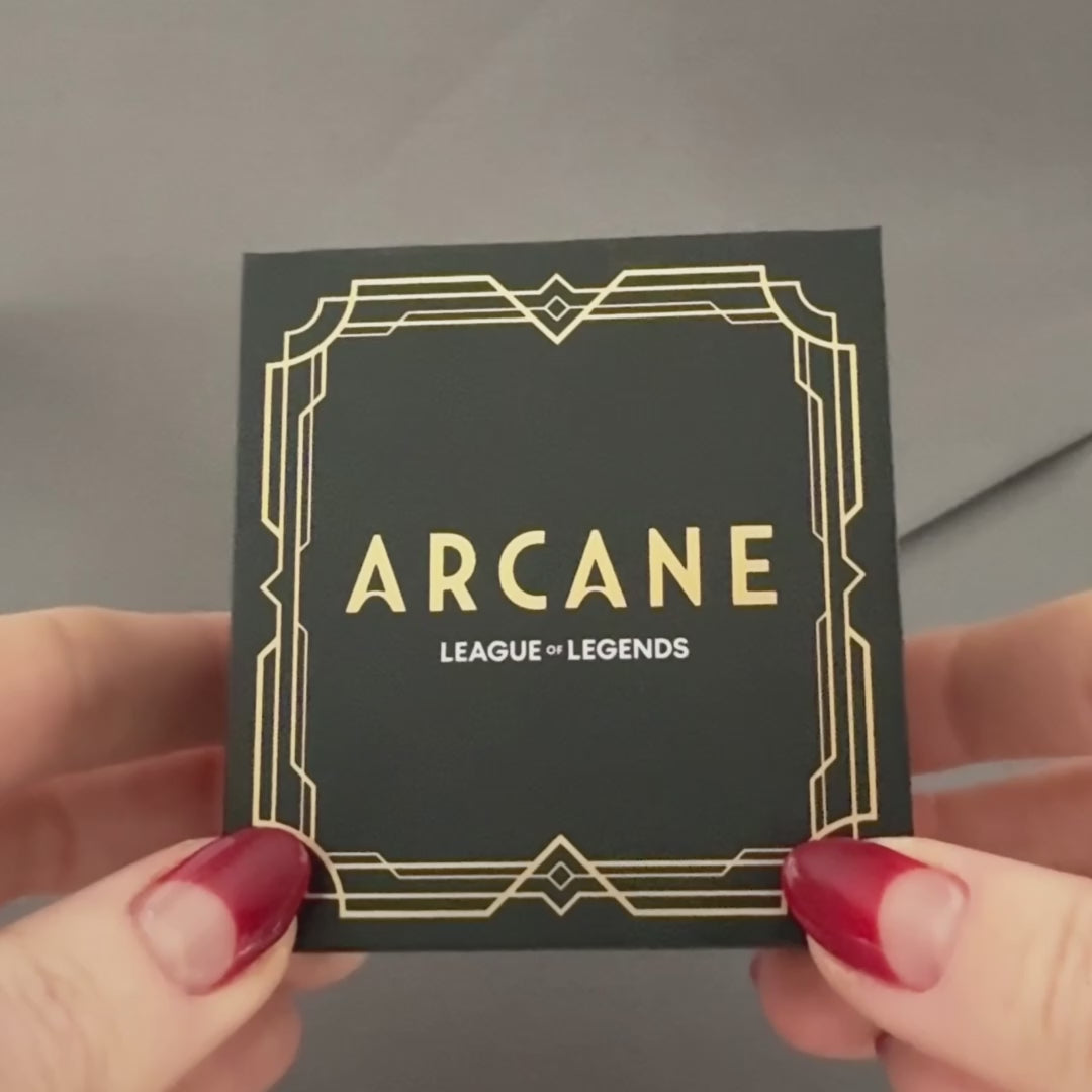 League of Legends X RockLove ARCANE Jayce Mercury Hammer Necklace