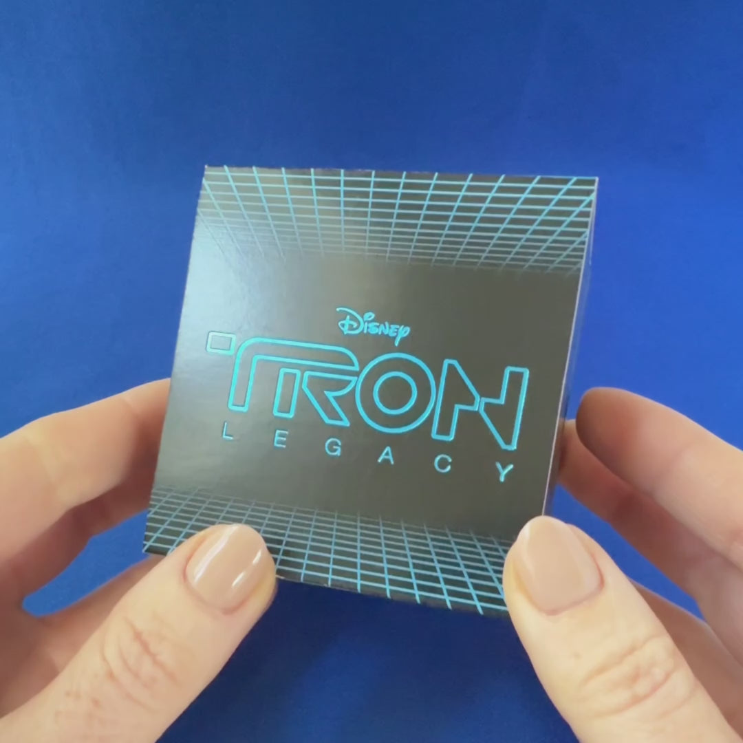 Disney X RockLove TRON LEGACY Flynn Identity Disc Necklace