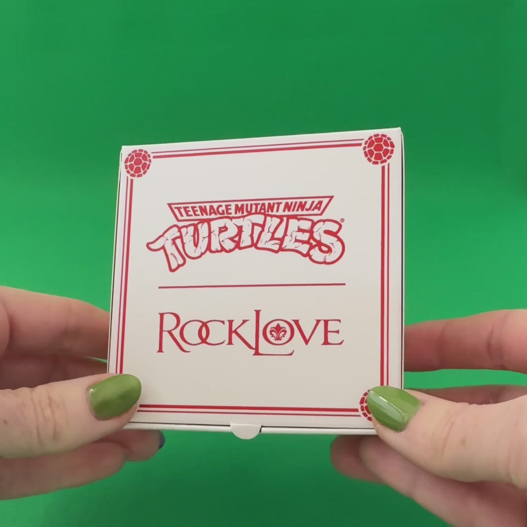 Teenage Mutant Ninja Turtles X RockLove Ninjas in New York Stud Earrings
