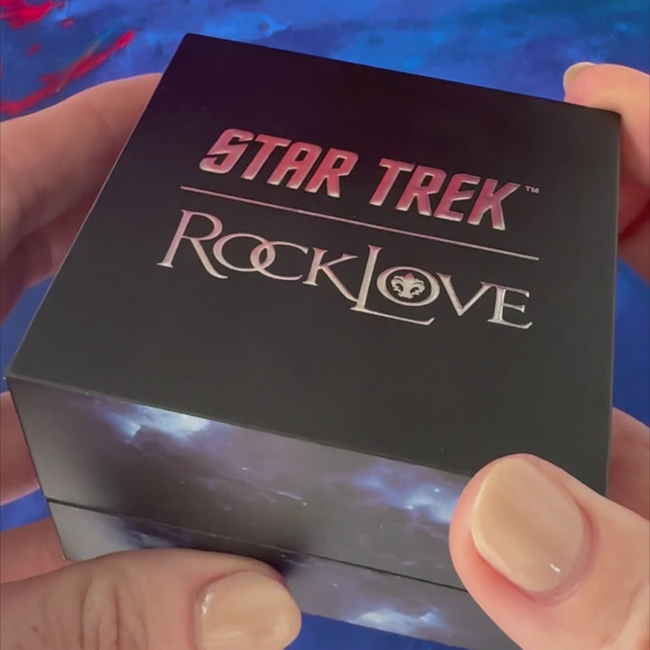 Star Trek X RockLove USS ENTERPRISE-D Starship Necklace