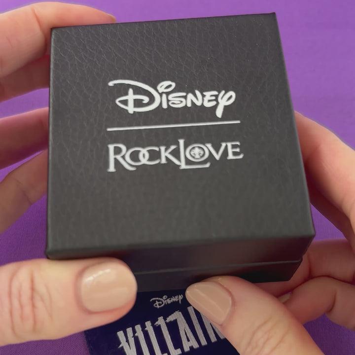 Disney X RockLove DISNEY SLEEPING BEAUTY Maleficent Iconic Villains Stacker Ring