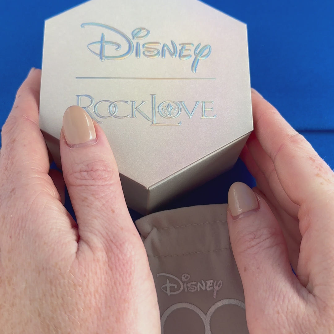 Disney X RockLove DISNEY100 Crystal Olaf Necklace