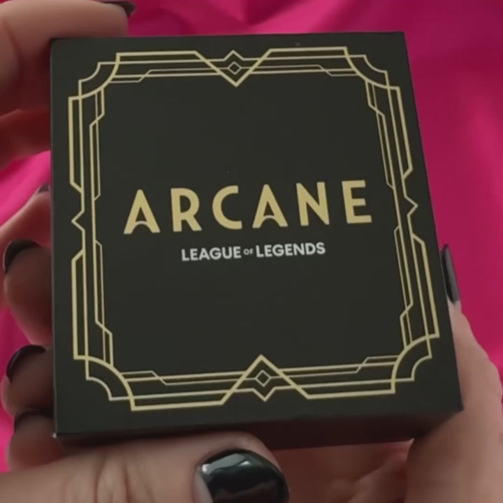 League of Legends X RockLove ARCANE Articulated Jinx Chomper Pendant