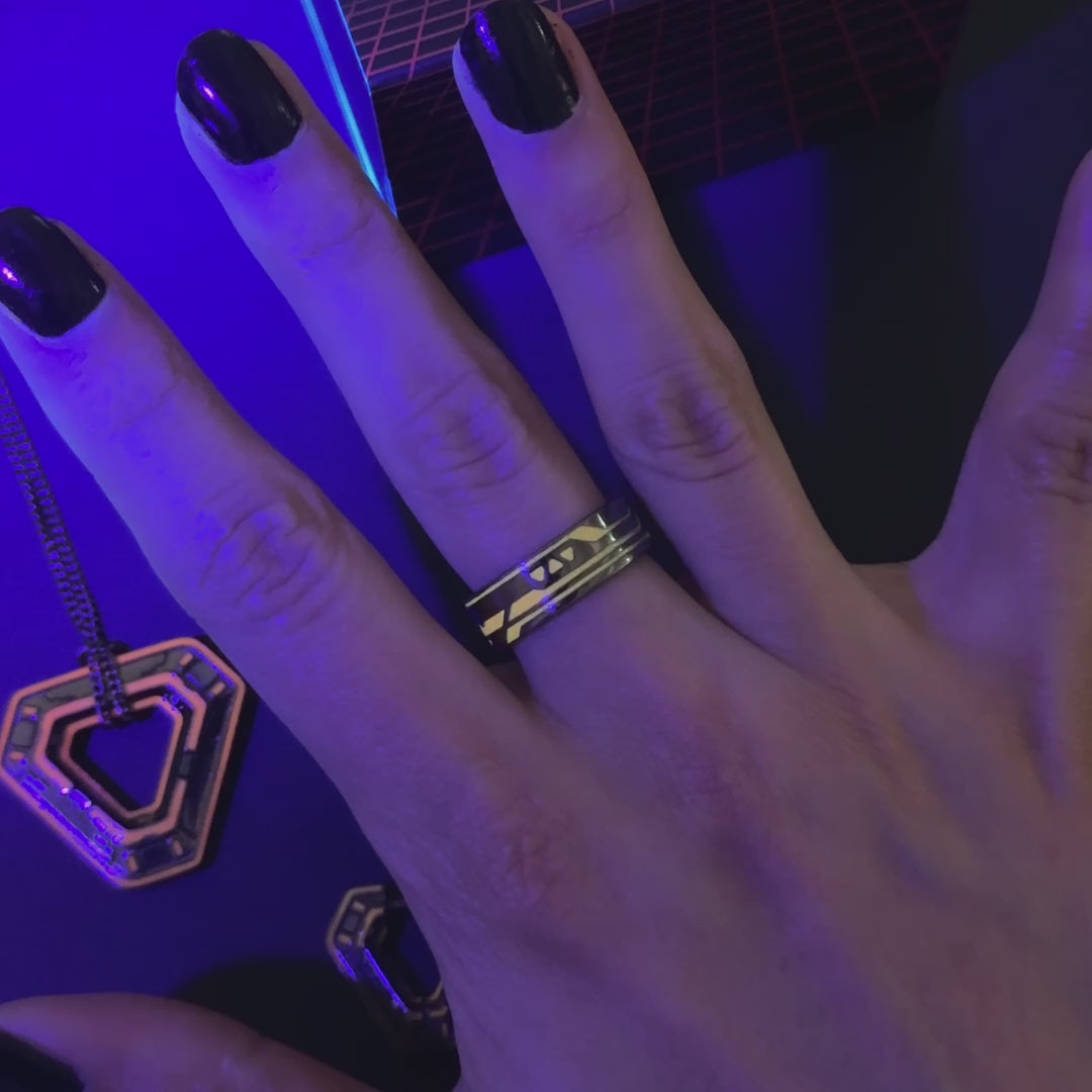 Disney X RockLove TRON ARES Master Control Ring