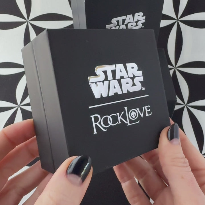 STAR WARS X RockLove Ahsoka Tano Leather Lightsaber Bracelet