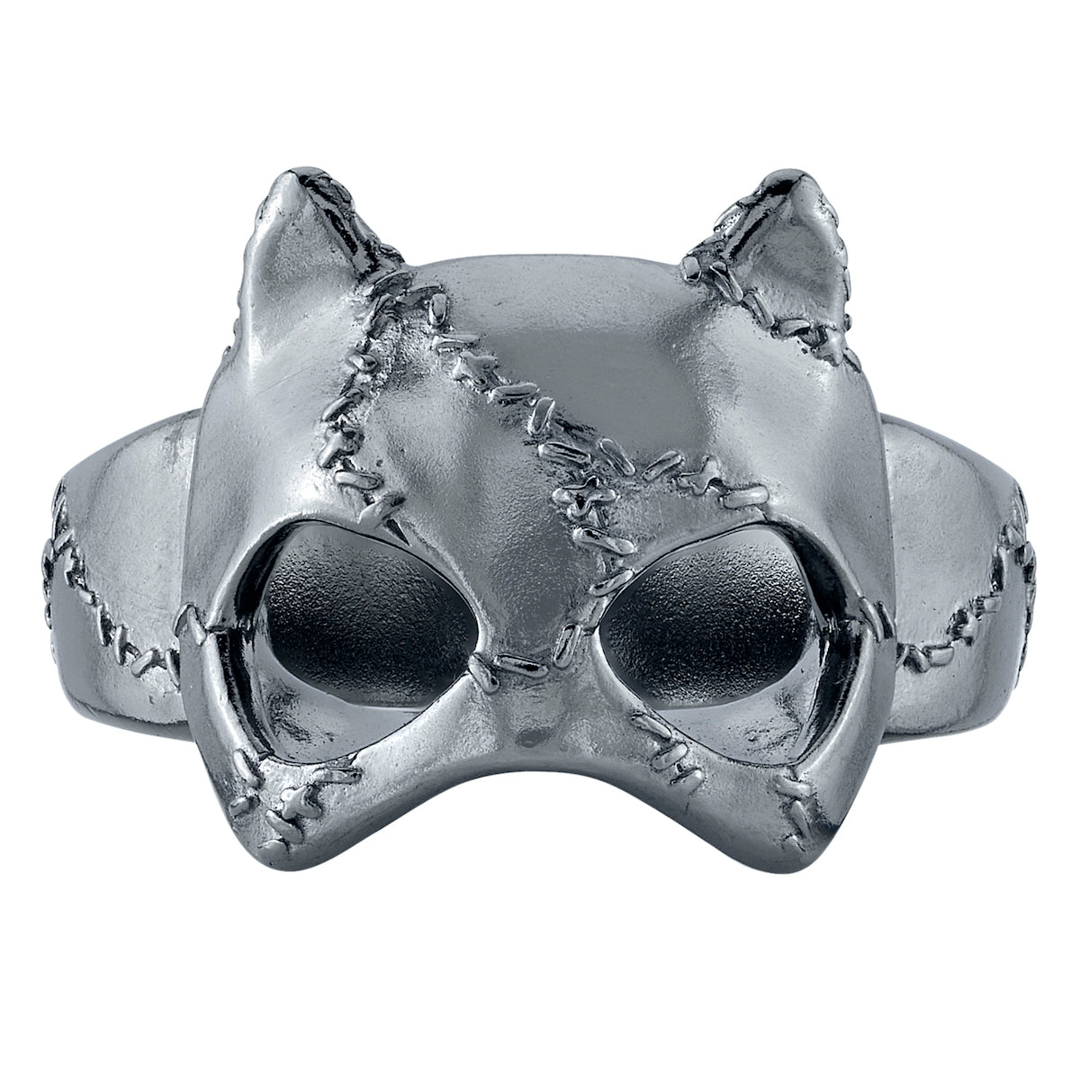 DC X RockLove Batman Returns CATWOMAN Mask Ring - RockLove Jewelry