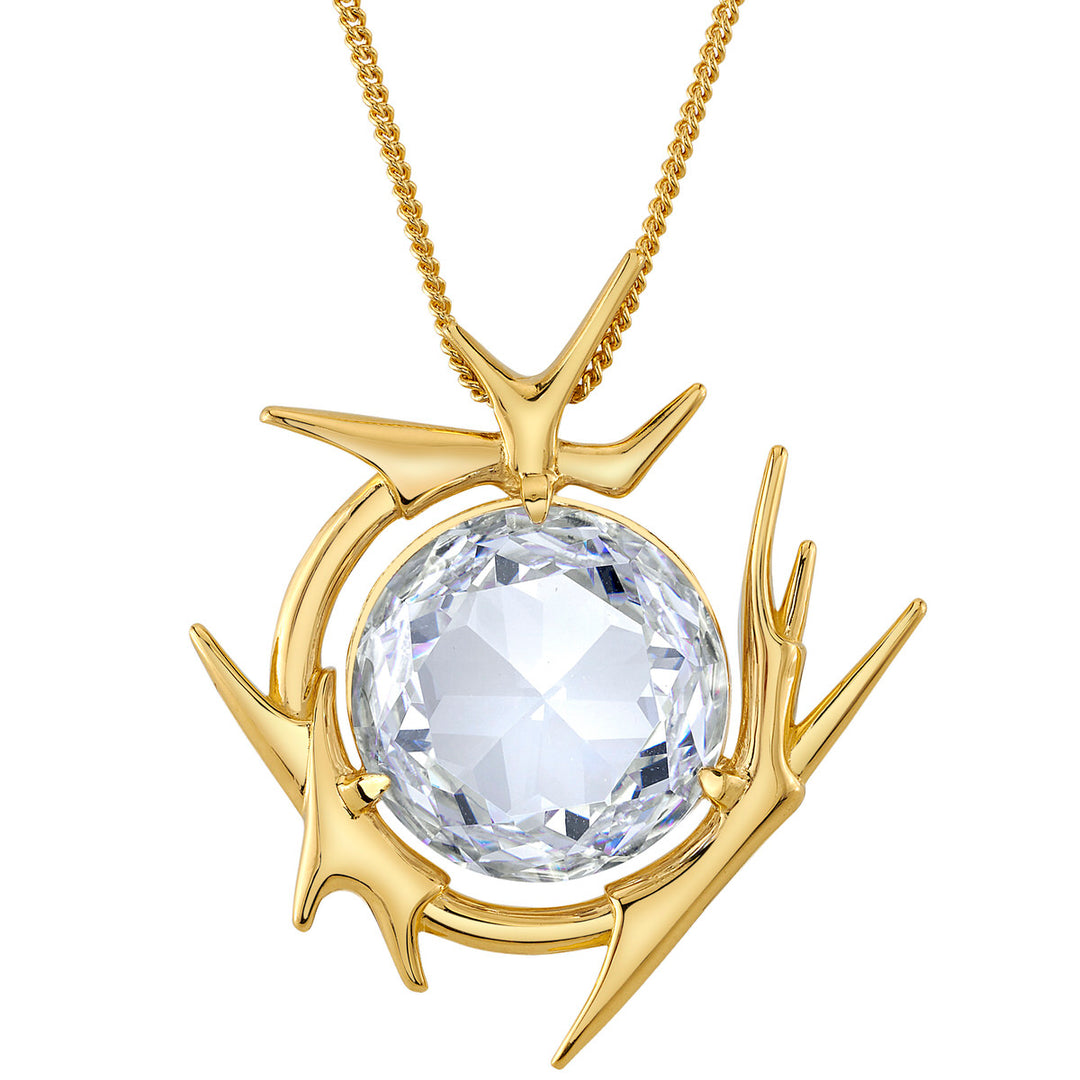 Magic: The Gathering X RockLove Mox Diamond Necklace