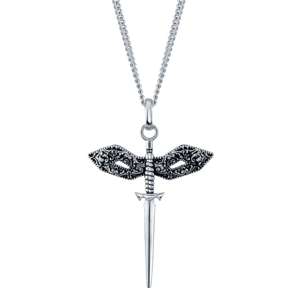Silver Dagger Urn Necklace – Sarah & Essie