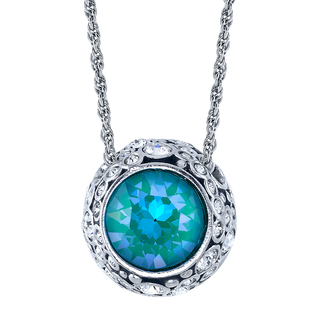 Disney X RockLove THE LITTLE MERMAID Bubble Solitaire Necklace