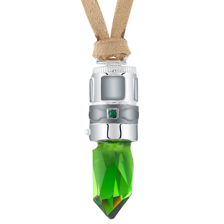 Star Wars X RockLove Yoda Kyber Crystal Necklace