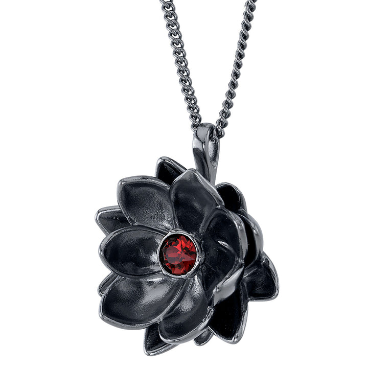 Magic: The Gathering X RockLove Black Lotus Crystal Necklace