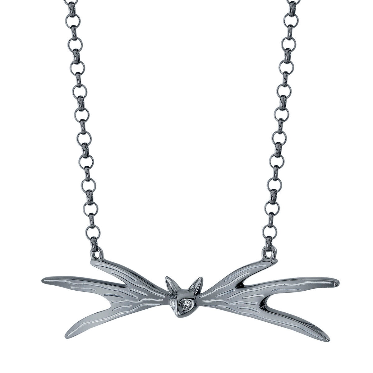 Bow Necklace with CZ – Lily Nily