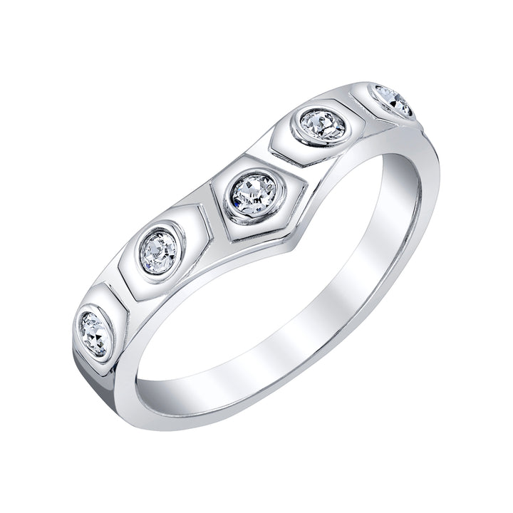 Star Wars X RockLove Leia Organa Crystal Ring