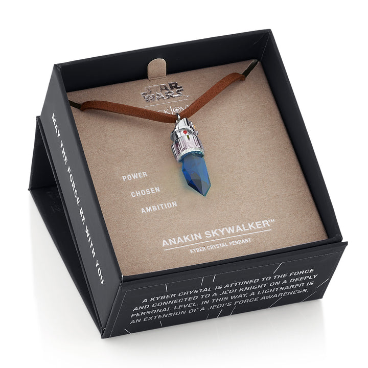 Star Wars X RockLove Anakin Skywalker Kyber Crystal Necklace