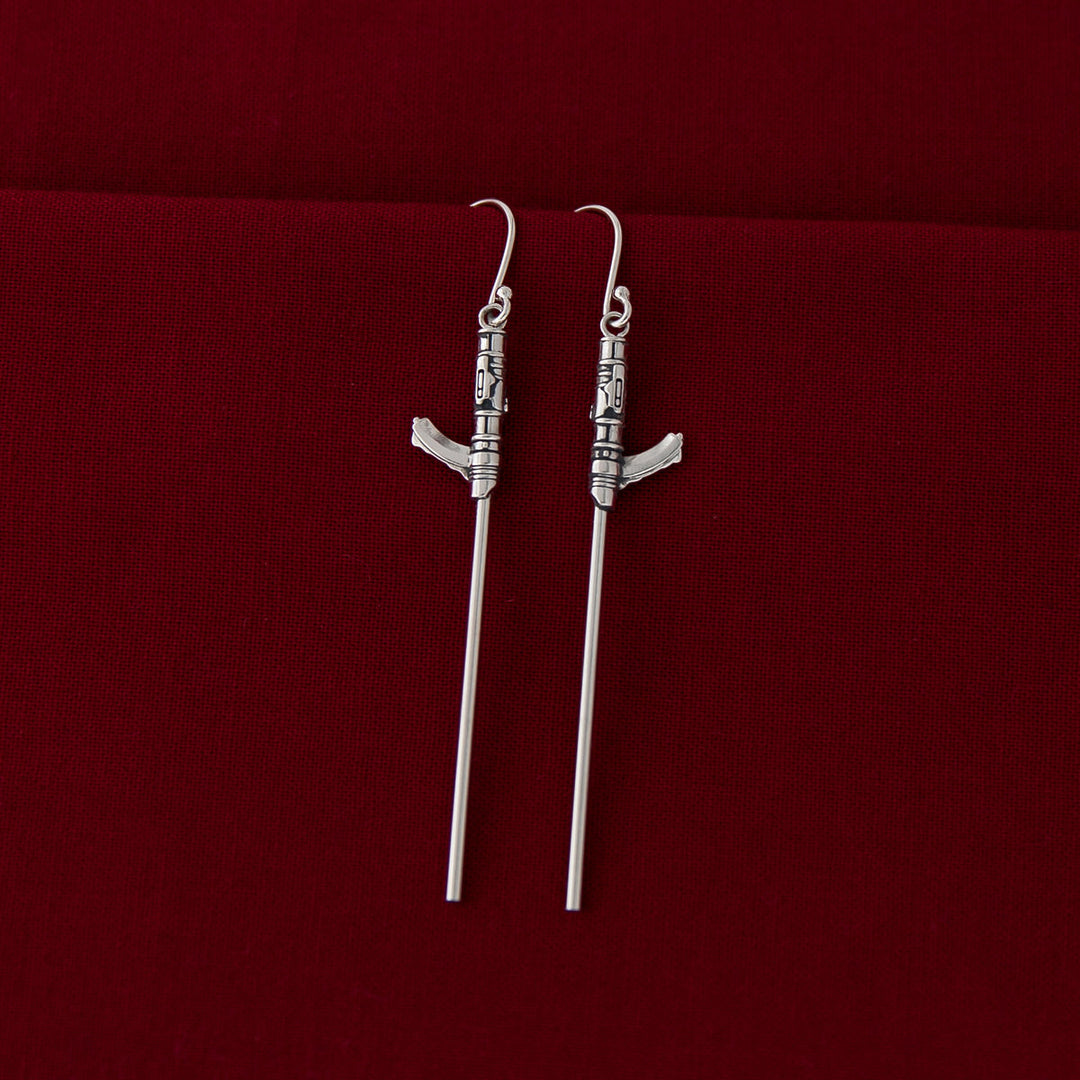 Star Wars X RockLove Inquisitor Lightsaber Earrings