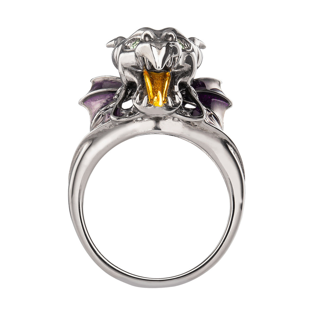 Disney X RockLove SLEEPING BEAUTY Maleficent Dragon Ring