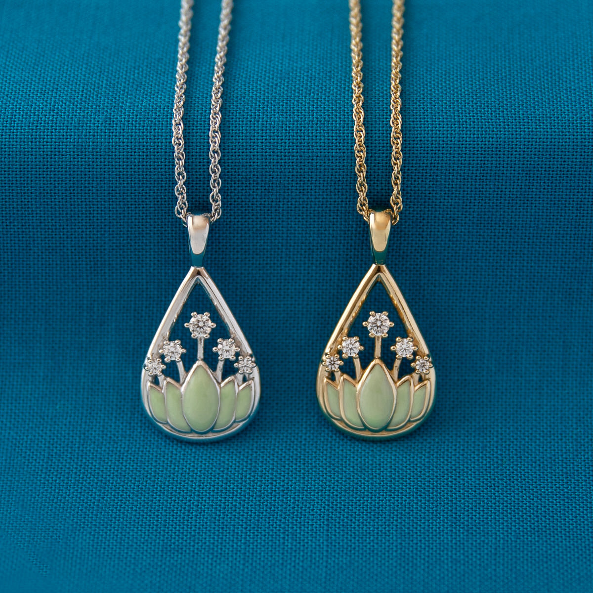 Princess and on sale the frog necklace