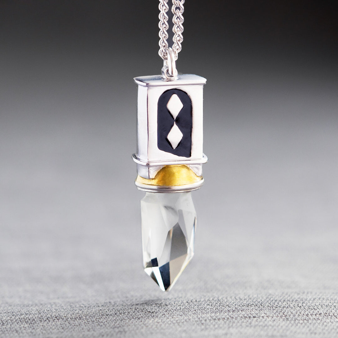 Star Wars X RockLove Ahsoka Tano Kyber Crystal Necklace