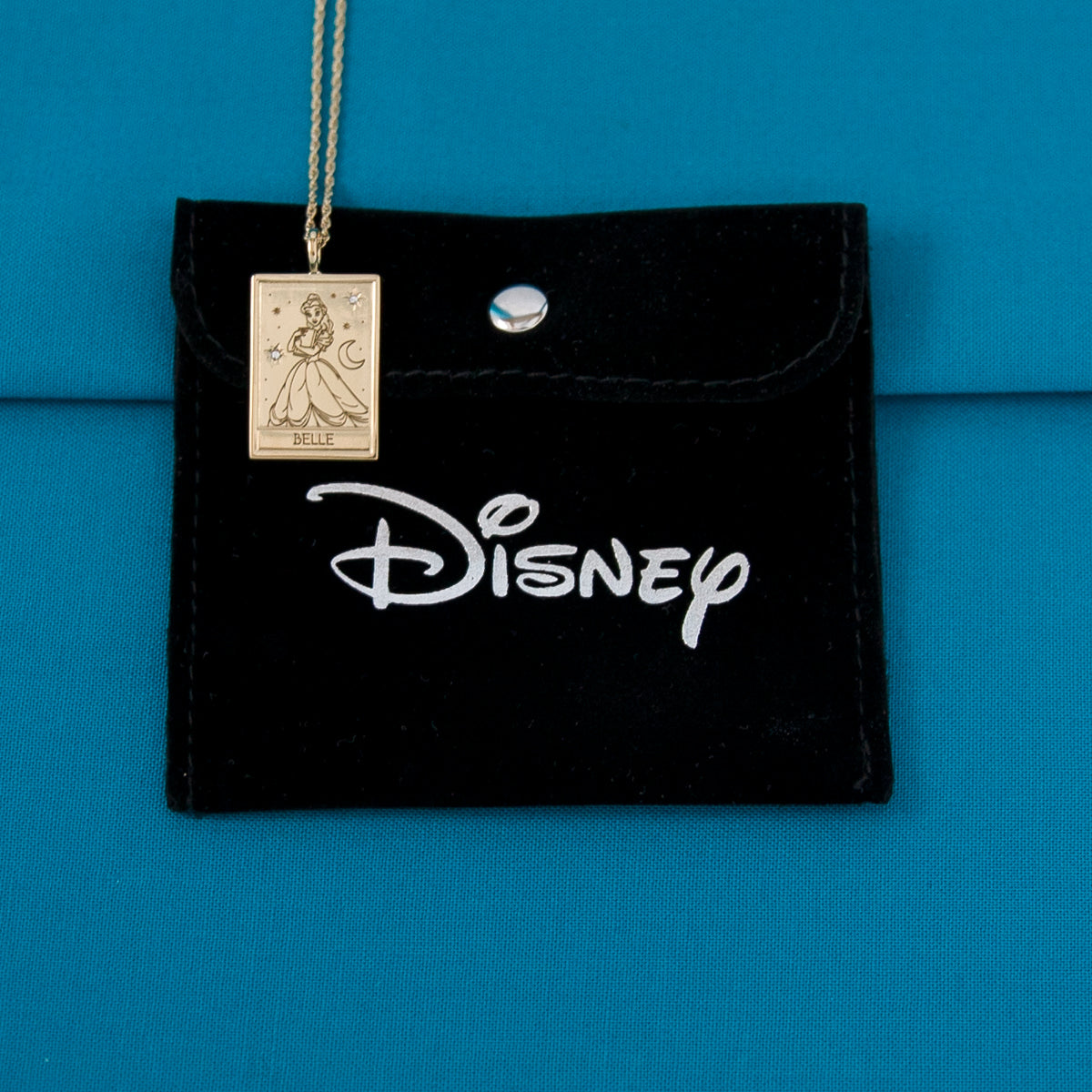 Disney X RockLove BEAUTY AND THE BEAST Belle Tablet Necklace