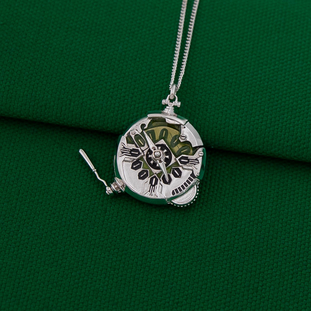 League of Legends X RockLove ARCANE Ekko Stopwatch Necklace