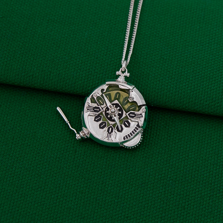 League of Legends X RockLove ARCANE Ekko Stopwatch Necklace