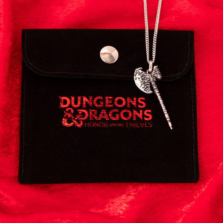 Dungeons and Dragons X RockLove Holga Molten Axe Necklace