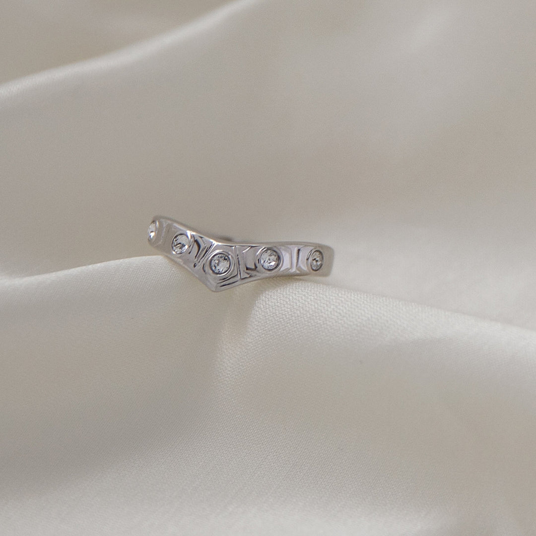 Star Wars X RockLove Leia Organa Crystal Ring