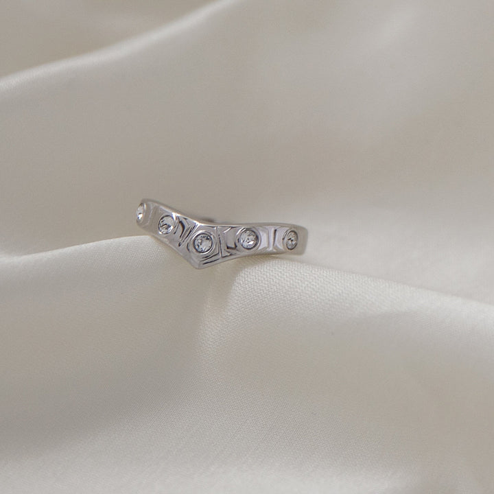 Star Wars X RockLove Leia Organa Crystal Ring