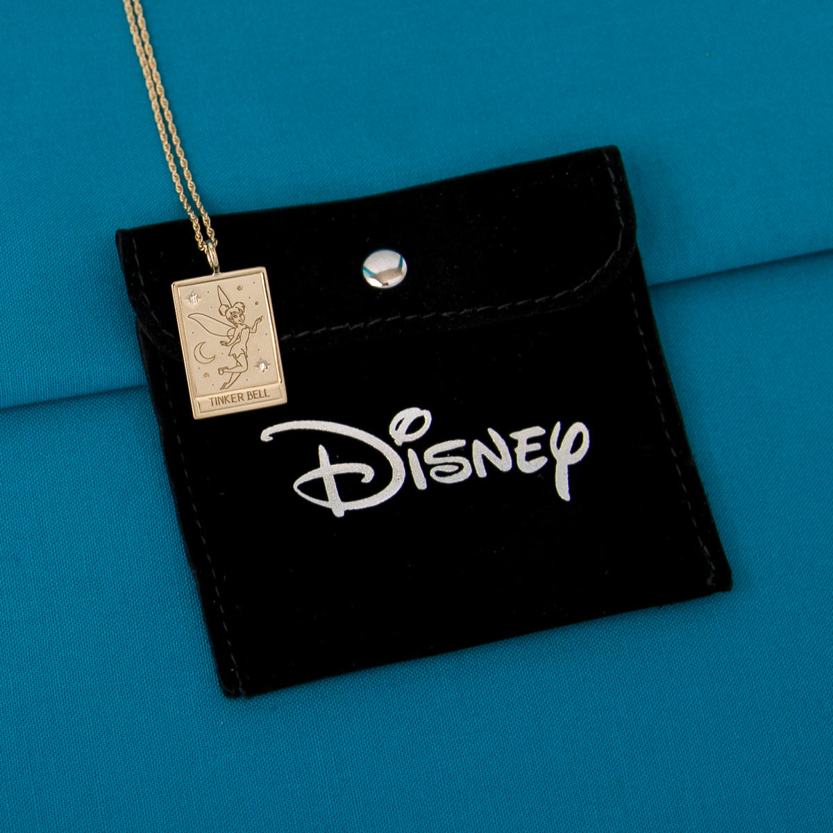 Disney X RockLove PETER PAN Tinker Bell Tablet Necklace - RockLove