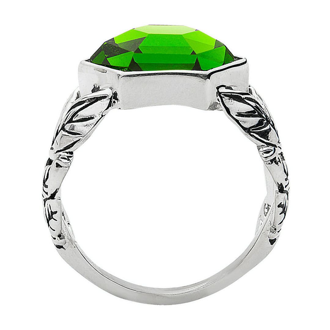 DC X RockLove POISON IVY Carved Ivy Ring