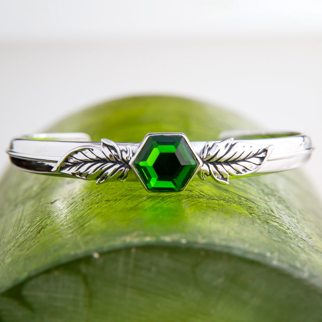 DC X RockLove POISON IVY Poison Oak Carved Ivy Bracelet