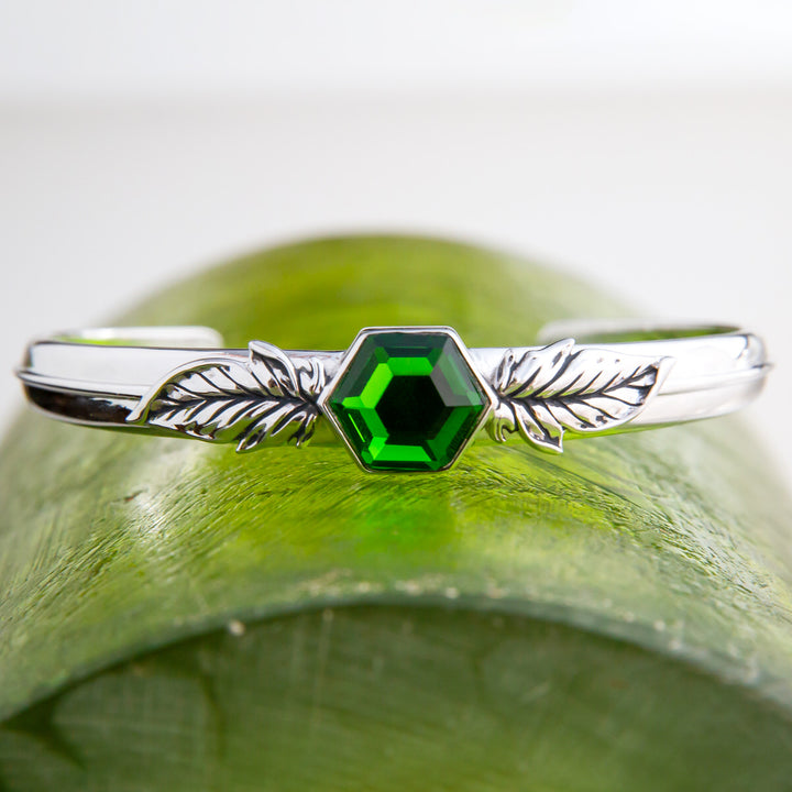 DC X RockLove POISON IVY Poison Oak Carved Ivy Bracelet