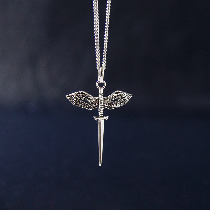 Dungeons and Dragons X RockLove Rogue Dagger Necklace