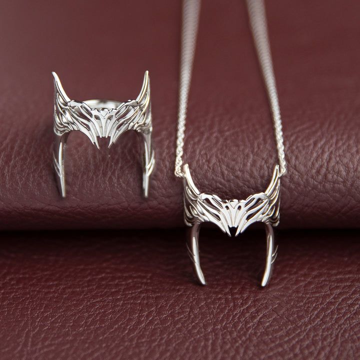 Marvel X RockLove WANDAVISION Scarlet Witch Headdress Necklace