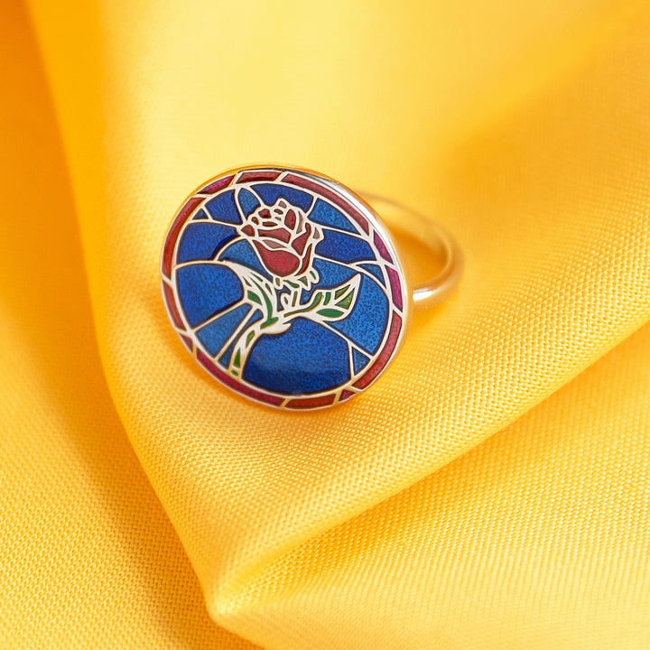 Disney X RockLove BEAUTY AND THE BEAST Stained Glass Ring