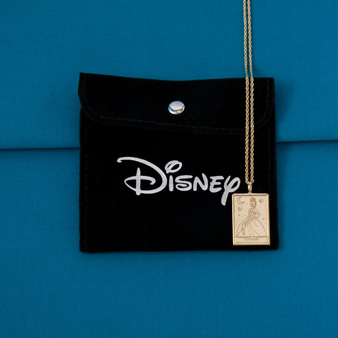 Disney X RockLove THE PRINCESS AND THE FROG Tiana Tablet Necklace